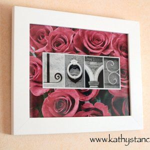 8x10 Love Photograph Valentine